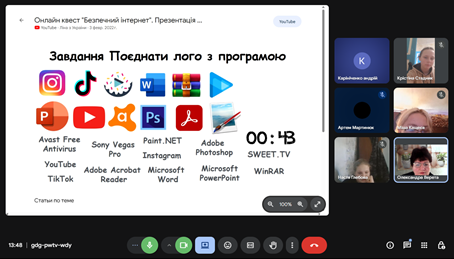 Безпечний Інтернет 9 кл 2